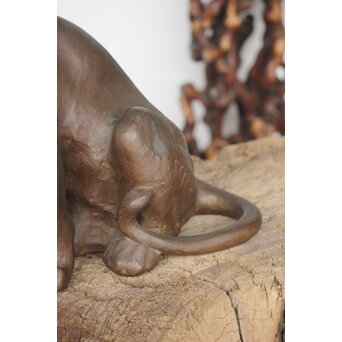 吉田三郎 ブロンズ【虎】 M170 