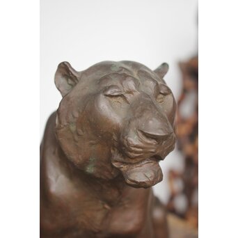 吉田三郎 ブロンズ【虎】 M170 