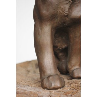 吉田三郎 ブロンズ【虎】 M170 