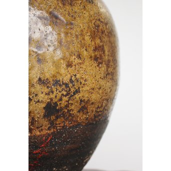 茶人花押印 ルソン壺/呂宋壺 茶壺　P164 