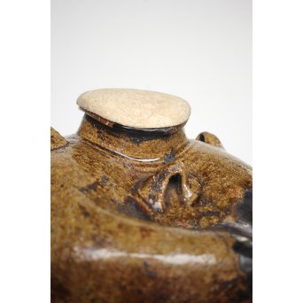 茶人花押印 ルソン壺/呂宋壺 茶壺　P164 