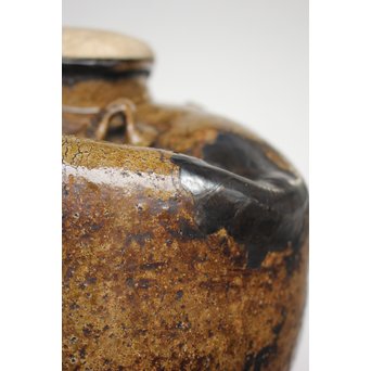 茶人花押印 ルソン壺/呂宋壺 茶壺　P164 