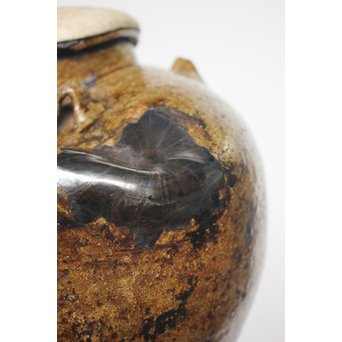 茶人花押印 ルソン壺/呂宋壺 茶壺　P164 