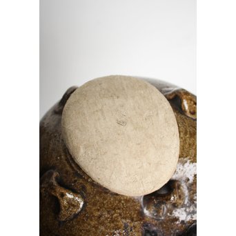 茶人花押印 ルソン壺/呂宋壺 茶壺　P164 