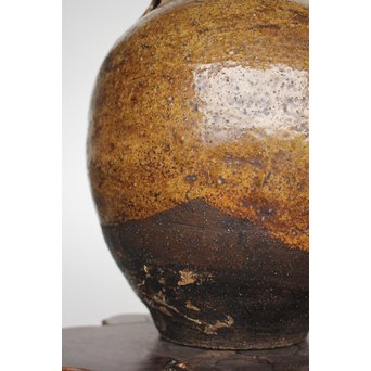 茶人花押印 ルソン壺/呂宋壺 茶壺　P164 