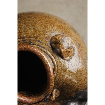 茶人花押印 ルソン壺/呂宋壺 茶壺　P164 