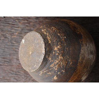 茶人花押印 ルソン壺/呂宋壺 茶壺　P164 