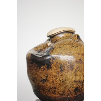 茶人花押印 ルソン壺/呂宋壺 茶壺　P164 