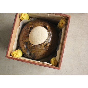 茶人花押印 ルソン壺/呂宋壺 茶壺　P164 