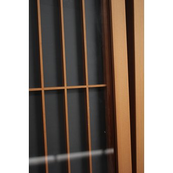 白木組子書院 ガラス両面 4枚1組　R2517 