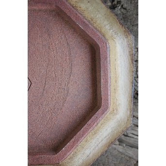 六代 清水六兵衛 白百合飾皿　P168 