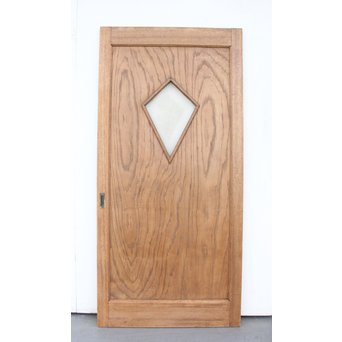 ラワンと合板のダイアカット窓 白木建具　GD1262 