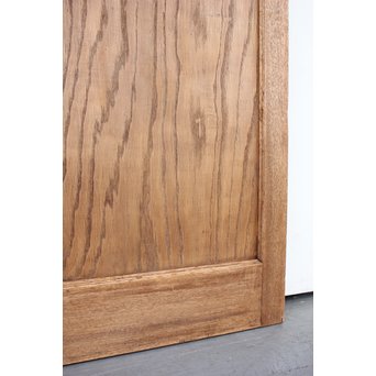 ラワンと合板のダイアカット窓 白木建具　GD1262 