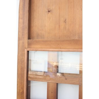 鉄金具の升格子蔵戸　W984 