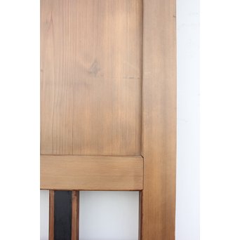 鉄金具の升格子蔵戸　W984 