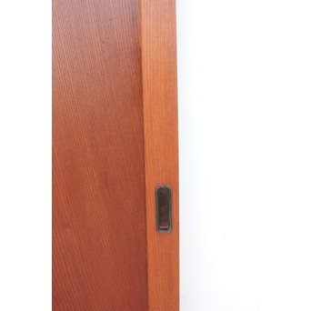 総欅 欅一枚板の引戸 2枚1組　B976 