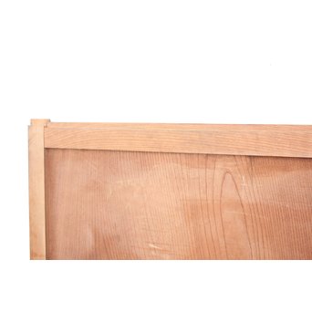 総欅 欅一枚板の引戸 2枚1組　B976 