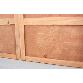 総欅 欅一枚板の引戸 2枚1組　B976 