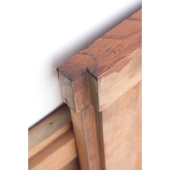 総欅 欅一枚板の引戸 2枚1組　B976 