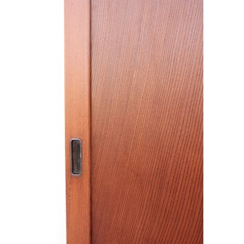 総欅 欅一枚板の引戸 2枚1組　B976 