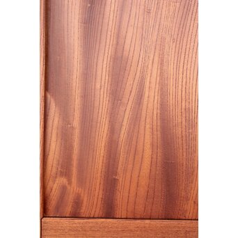 総欅 泡杢欅一枚板の引戸 4枚1組　B977 