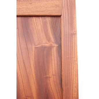 総欅 泡杢欅一枚板の引戸 4枚1組　B977 