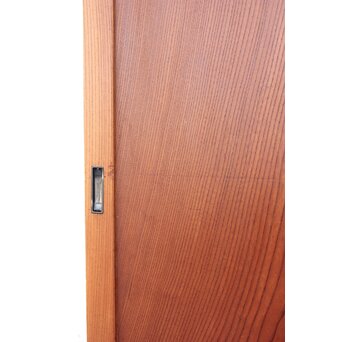 総欅 泡杢欅一枚板の引戸 4枚1組　B977 