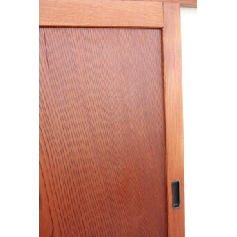 総欅 泡杢欅一枚板の引戸 4枚1組　B977 