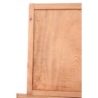 総欅 泡杢欅一枚板の引戸 4枚1組　B977 