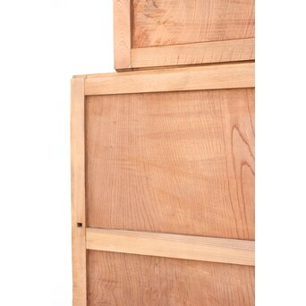 総欅 泡杢欅一枚板の引戸 4枚1組　B977 