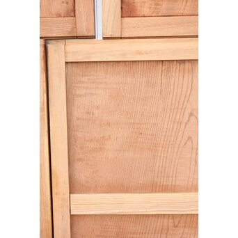 総欅 泡杢欅一枚板の引戸 4枚1組　B977 