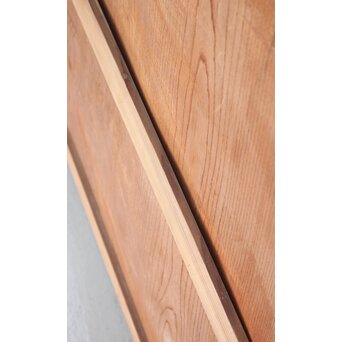 総欅 泡杢欅一枚板の引戸 4枚1組　B977 