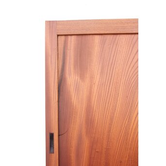 総欅 泡杢欅一枚板の引戸 4枚1組　B977 