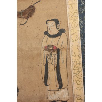 仏画 青面金剛像 掛軸　Z198 