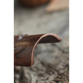 玉楮象谷 竹彫 狭貫彫茶媒 仏手柑茶合　U085 