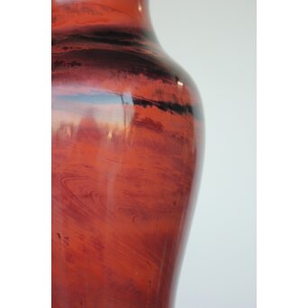 乾隆ガラス風 練上硝子花瓶　Y021 