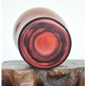 乾隆ガラス風 練上硝子花瓶　Y021 