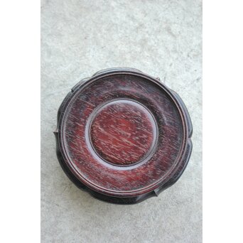 乾隆ガラス風 練上硝子花瓶　Y021 