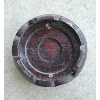 乾隆ガラス風 練上硝子花瓶　Y021 