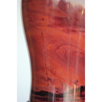 乾隆ガラス風 練上硝子花瓶　Y021 