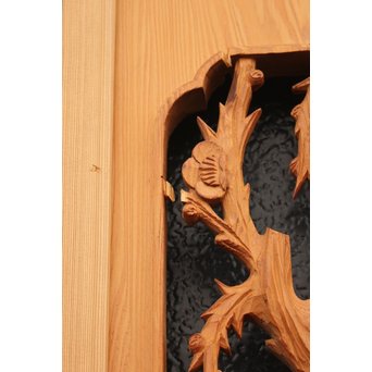 2間 長尺松竹梅木彫欄間　R2523 