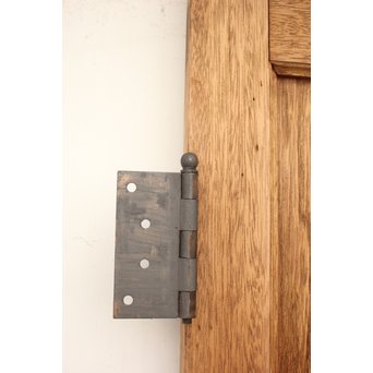 ラワンと合板のダイアカット窓 白木ドア　GD1263 