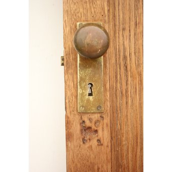 ラワンと合板のダイアカット窓 白木ドア　GD1263 