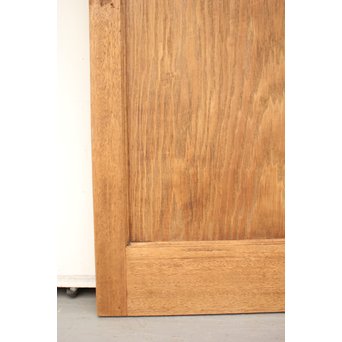 ラワンと合板のダイアカット窓 白木ドア　GD1263 