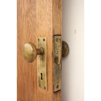 ラワンと合板のダイアカット窓 白木ドア　GD1263 