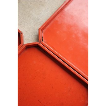 角切根来膳 10客　Q084 