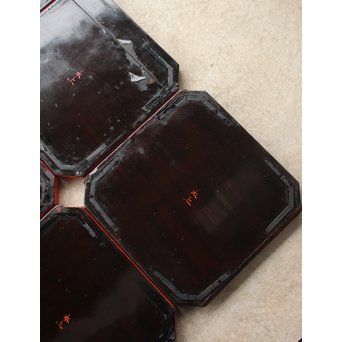 角切根来膳 10客　Q084 