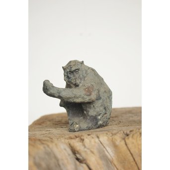 吉田三郎 ブロンズ【猿】 M175