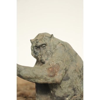 吉田三郎 ブロンズ【猿】 M175 