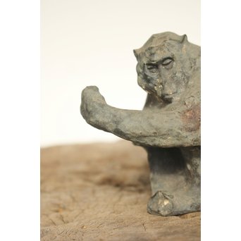 吉田三郎 ブロンズ【猿】 M175 